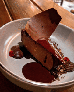 Cheesecake de Chocolate com café